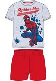 Pijama, maneca scurta, Spider-Man, gri