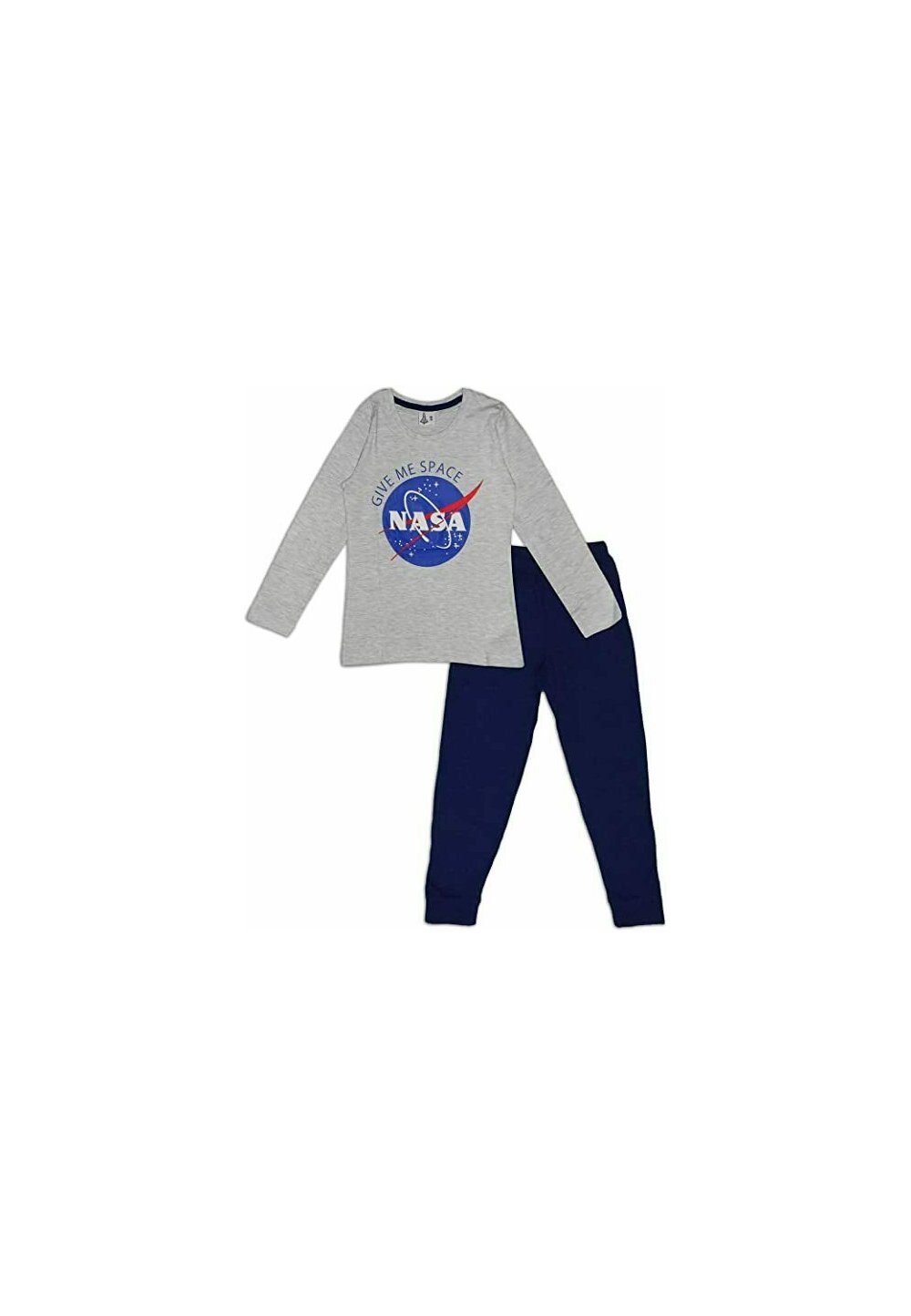 Pijama fete, Nasa Give me space, gri