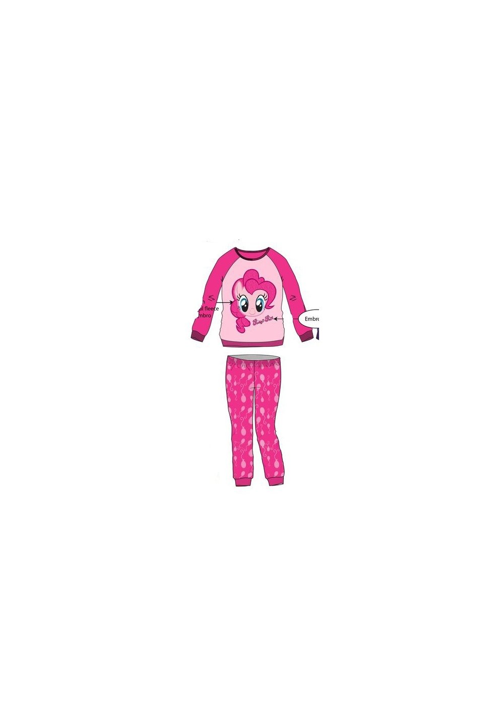 Pijama plus, Pinkie Pie, roz