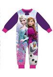Pijama tip salopeta, Frozen, turcoaz
