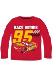 Bluza maneca lunga, bumbac, Race series 95, rosu