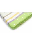 Lenjerie patut, 5 piese, Safari verde, 120x60 cm