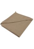 Prosop muselina, cu gluga, Metalic Dots, bej, 80 x 100 cm