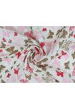 Set 3 scutece, muselina, Butterfly galben si roz, 75 x 70 cm