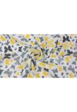 Set 3 scutece, muselina, Butterfly galben si roz, 75 x 70 cm