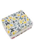 Set 3 scutece, muselina, Butterfly galben si roz, 75 x 70 cm