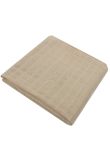 Set 3 scutece, muselina crem si finet, bumbac, Rachete, 75x70cm, multicolor