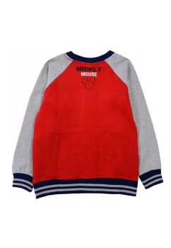 Bluza trening bomber, 80% bumbac, Mickey, multicolor