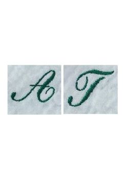Brodare doua initiale, produs textil