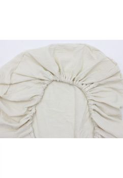 Cearceaf Prichindel, muselina, crem, 120x60 cm