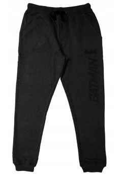 Pantaloni de trening, baieti, 60% bumbac, Batman, gri inchis