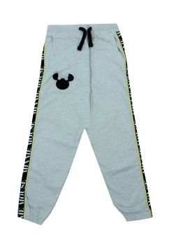 Pantaloni trening, 55% bumbac, Minnie Mouse Figurina, gri