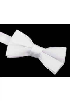 Papion pentru copii, alb, 10 cm