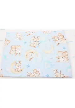 Perna antireflux, Caprioara Bambi si prietenii, 31x38 cm, albastru