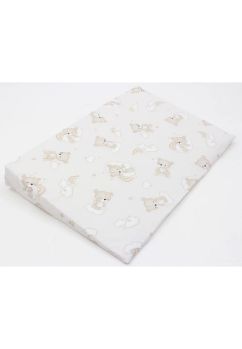Perna antireflux, Ursulet crem pe norisor, 58x40 cm, crem