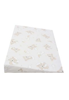 Perna antireflux, Ursulet crem pe norisor, 58x40 cm, crem