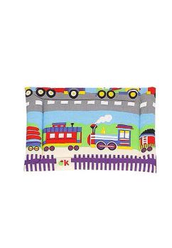 Perna slim, bumbac, masinute, crem, 37 x 28 cm