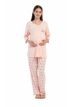 Pijama pentru alaptat, Coming soon, roz
