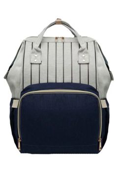 Rucsac pentru mamici, Kono, bluemarin cu dungi