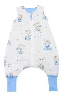 Sac de dormit, cu umplutura, muselina, Iepurasul Marco, cu picioare