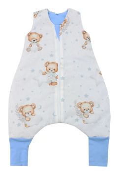 Sac de dormit, cu umplutura, Ursulet cu steluta, cu picioare