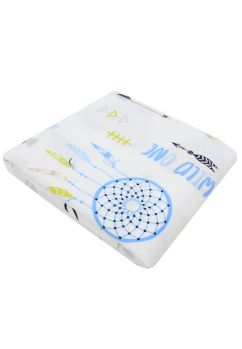 Scutec flanel bumbac, Dream catcher, multicolor, 80x70cm