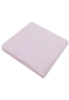 Scutec muselina bumbac, roz,  75x70 cm