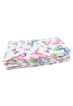 Set 2 aparatori, bumbac, Butterfly, multicolor,120x60 cm,