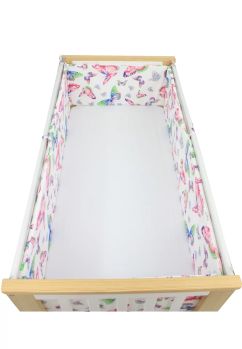 Set 2 aparatori, bumbac, Butterfly, multicolor,120x60 cm,
