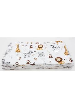 Set 2 aparatori, Prichindel, bumbac, girafa, 120x60 cm