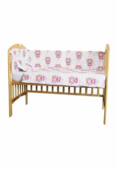 Set aparatoare patut, Printesa Fluture, 120 x 60 cm
