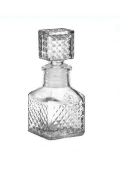 Sticluta pentru mir, patrata, cu model, 50ml