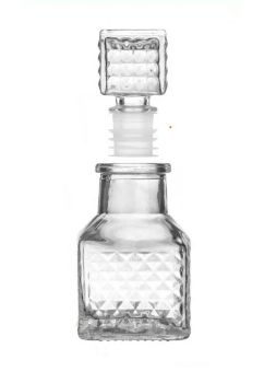 Sticluta pentru mir, patrata, cu model, 50ml