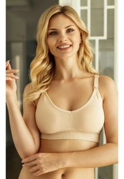 Sutien pentru alaptat, Femi flexy, crem
