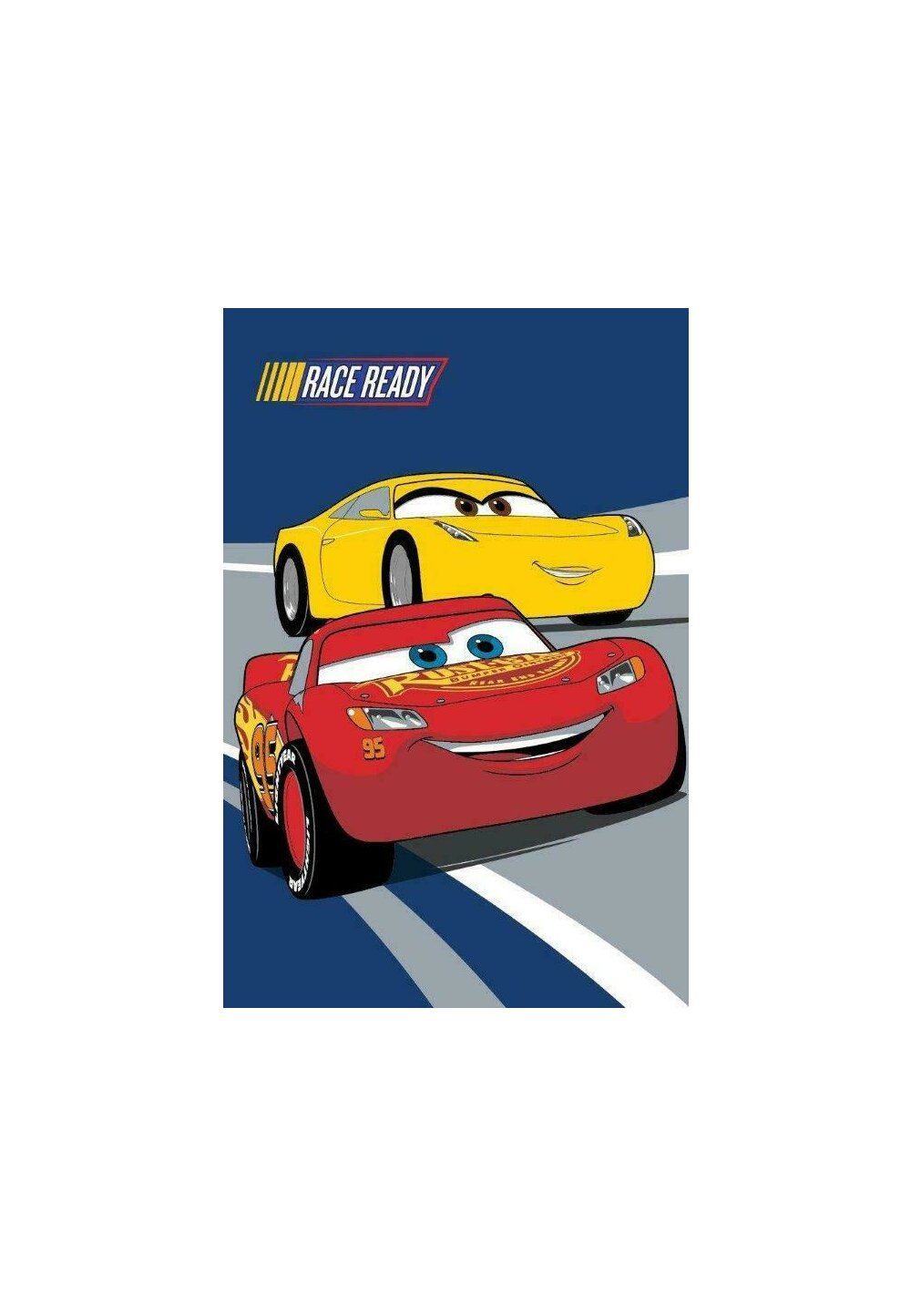 Prosop de maini, Cars, Race ready, 40x60 cm
