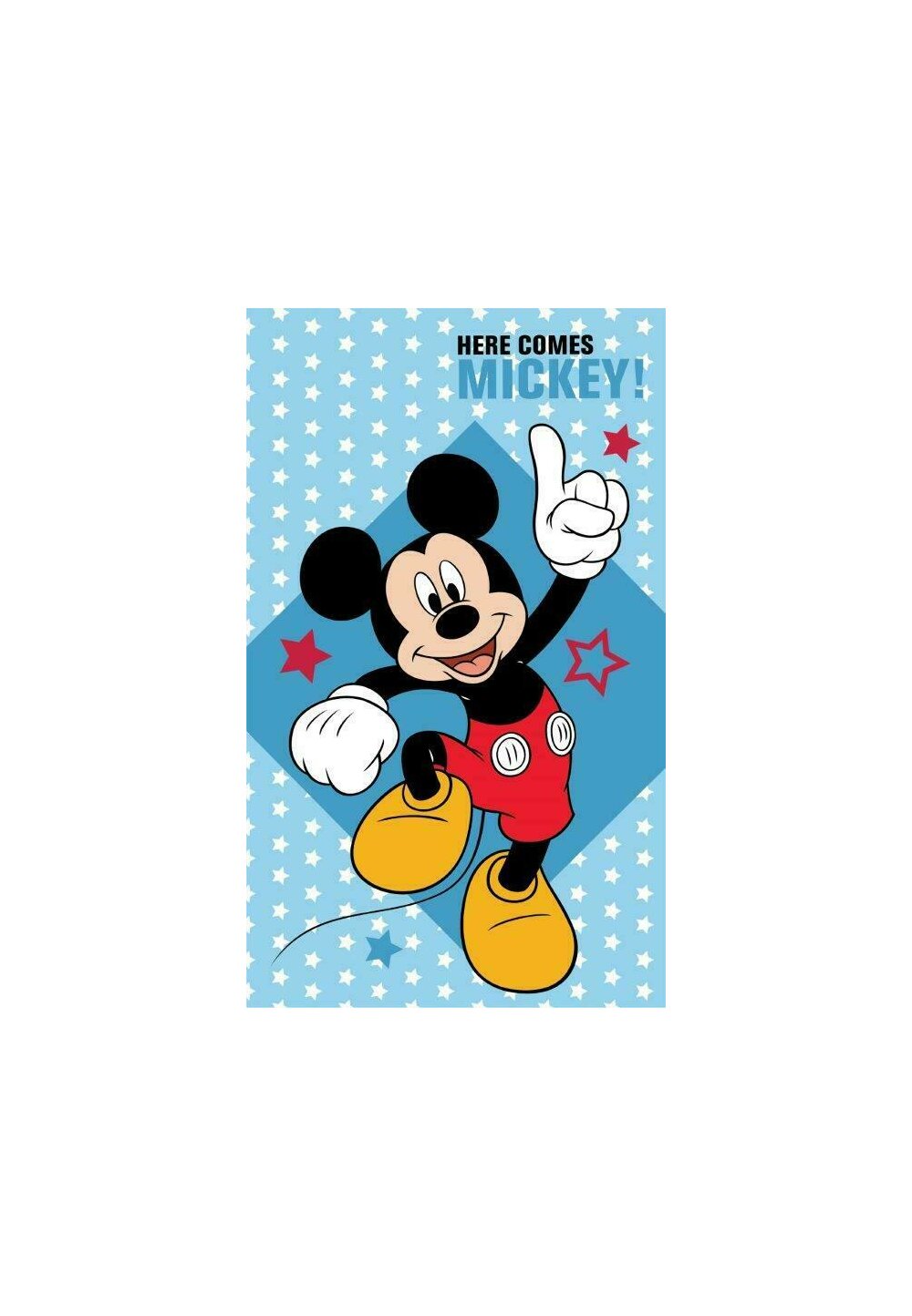 Prosop de maini, Here comes Mickey, 30x50 cm