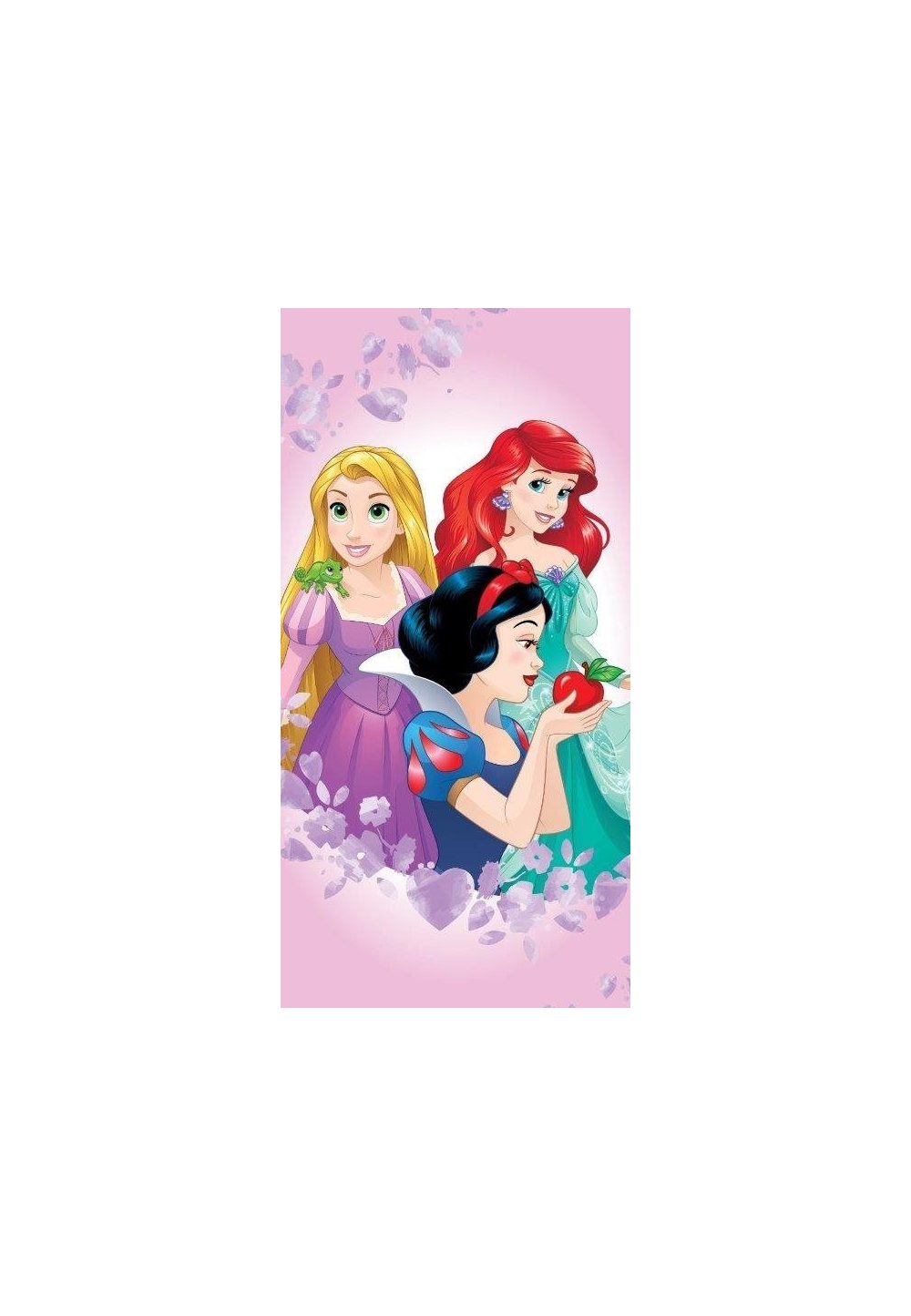 Prosop de plaja, Princess, roz, 70x140cm