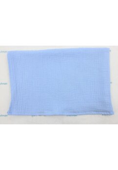 Prosopel de maini, muselina, 50 x 30 cm, albastru