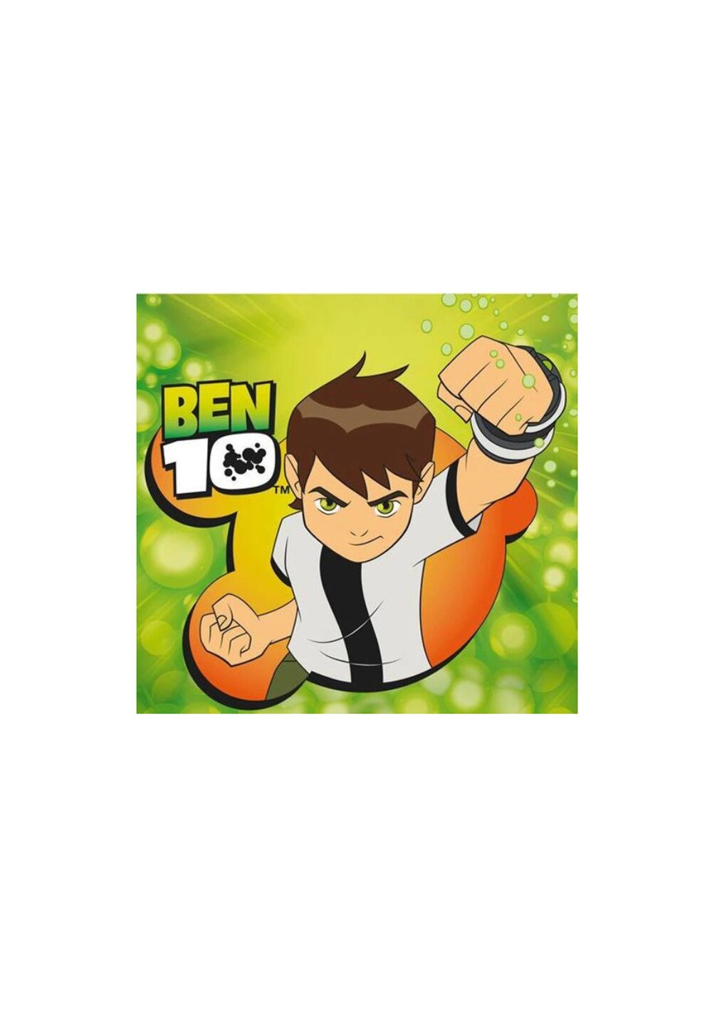 Prosopel magic, Ben 10, verde, 30x30 cm