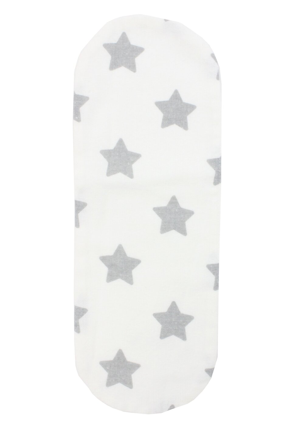 Protectie anti-regurgitare, alba cu stelute, 37x14cm