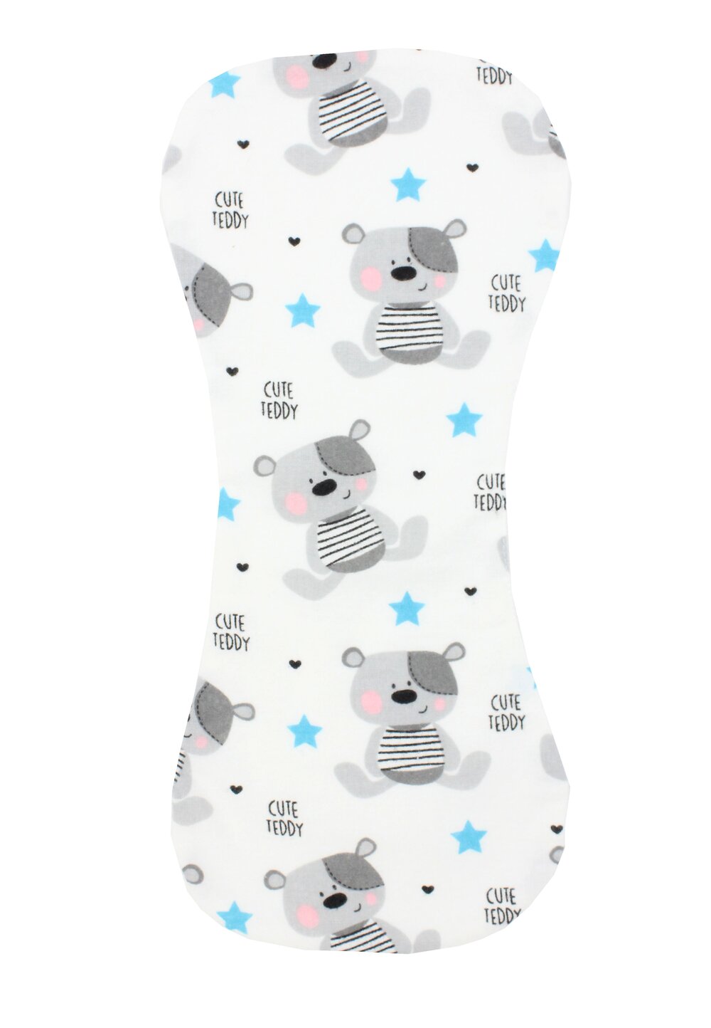 Protectie anti-regurgitare, Teddy Cute, 45x19cm