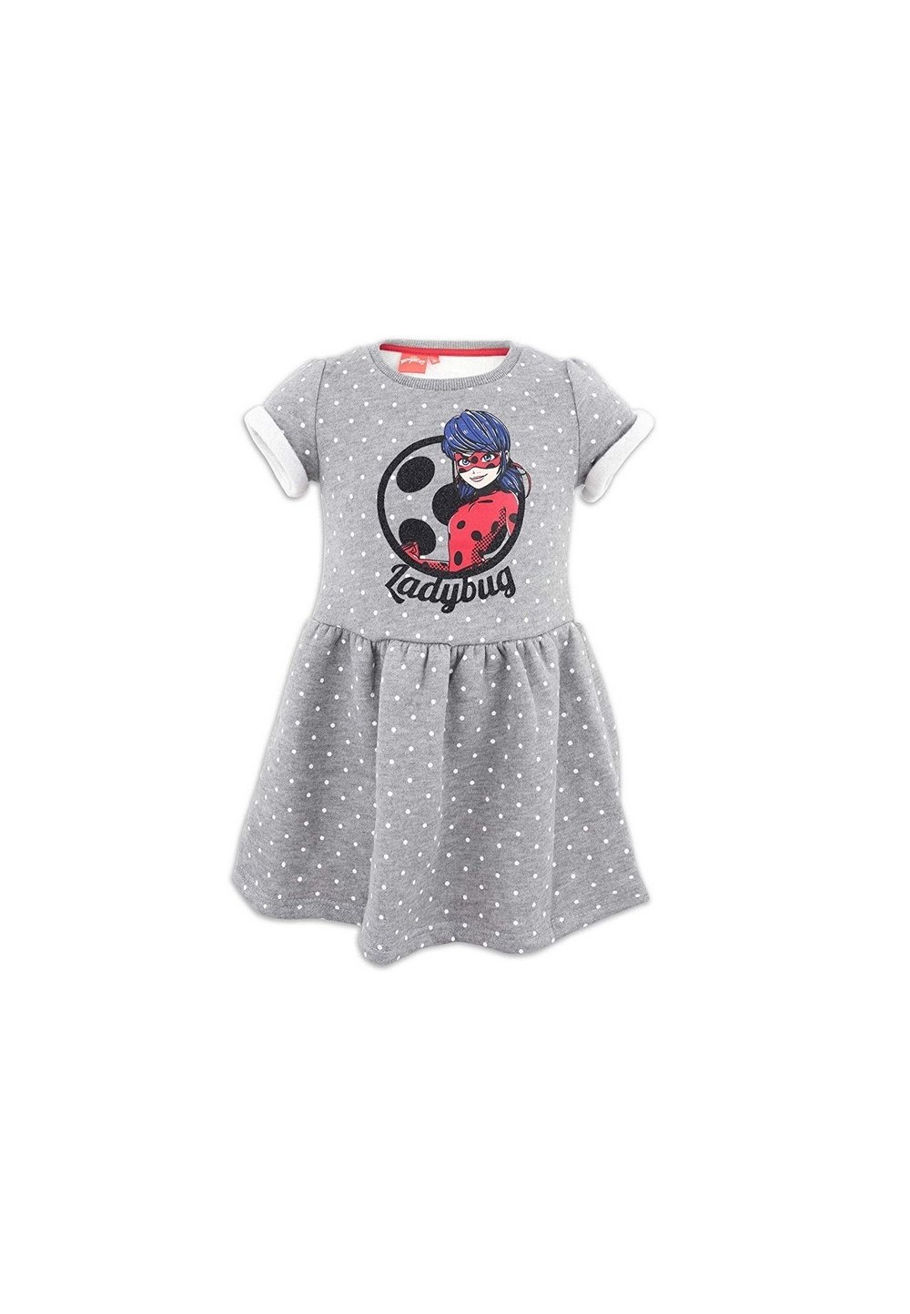 Rochie groasa, Ladybug, gri