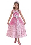 Rochita Barbie Pastell Princess cu diadema