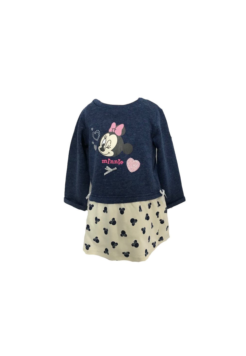 Rochita maneca lunga, bluemarin, Minnie