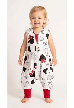 Sac de dormit, cu umplutura, fundite rosii, cu picioare