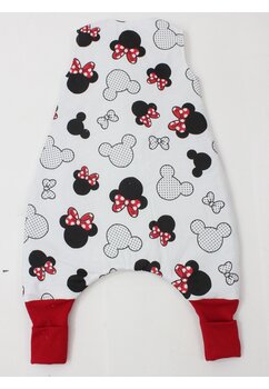 Sac de dormit, fara umplutura, Fundite rosii, cu picioare