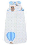 Sac de dormit vara, Prichindel, Bufnita, alb