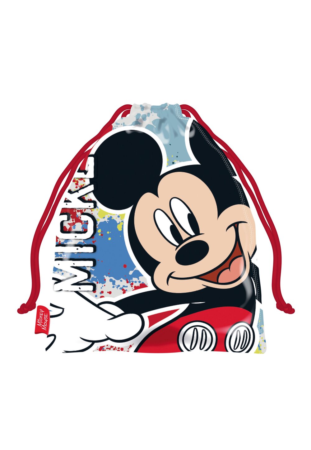 Sac poliester, Mickey Mouse, multicolor, 26 x 21cm