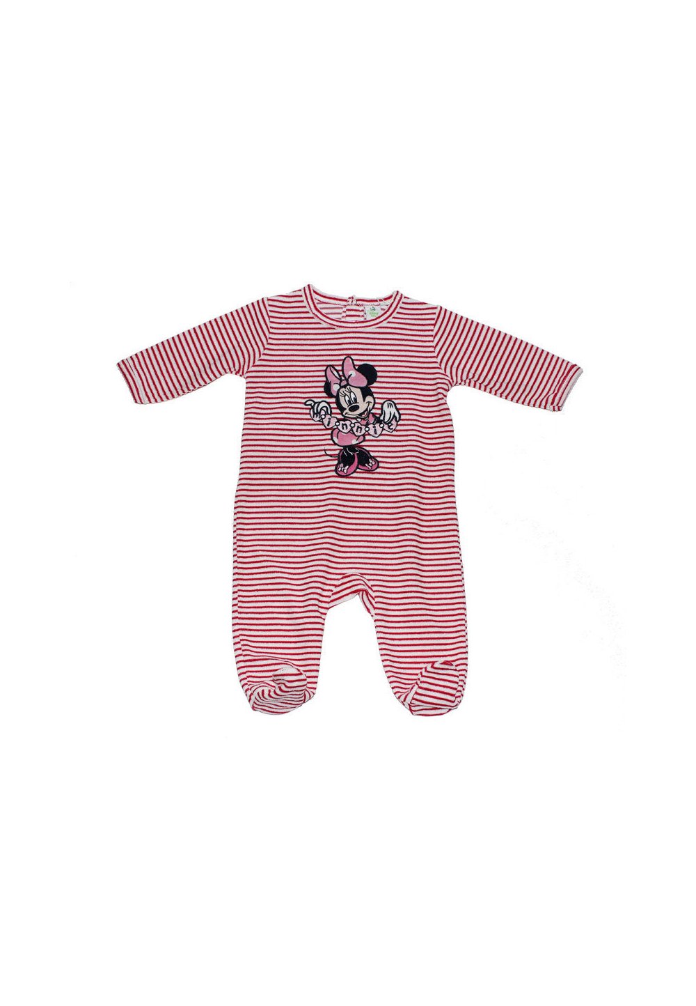 Salopeta bebe minnie rosu 8296