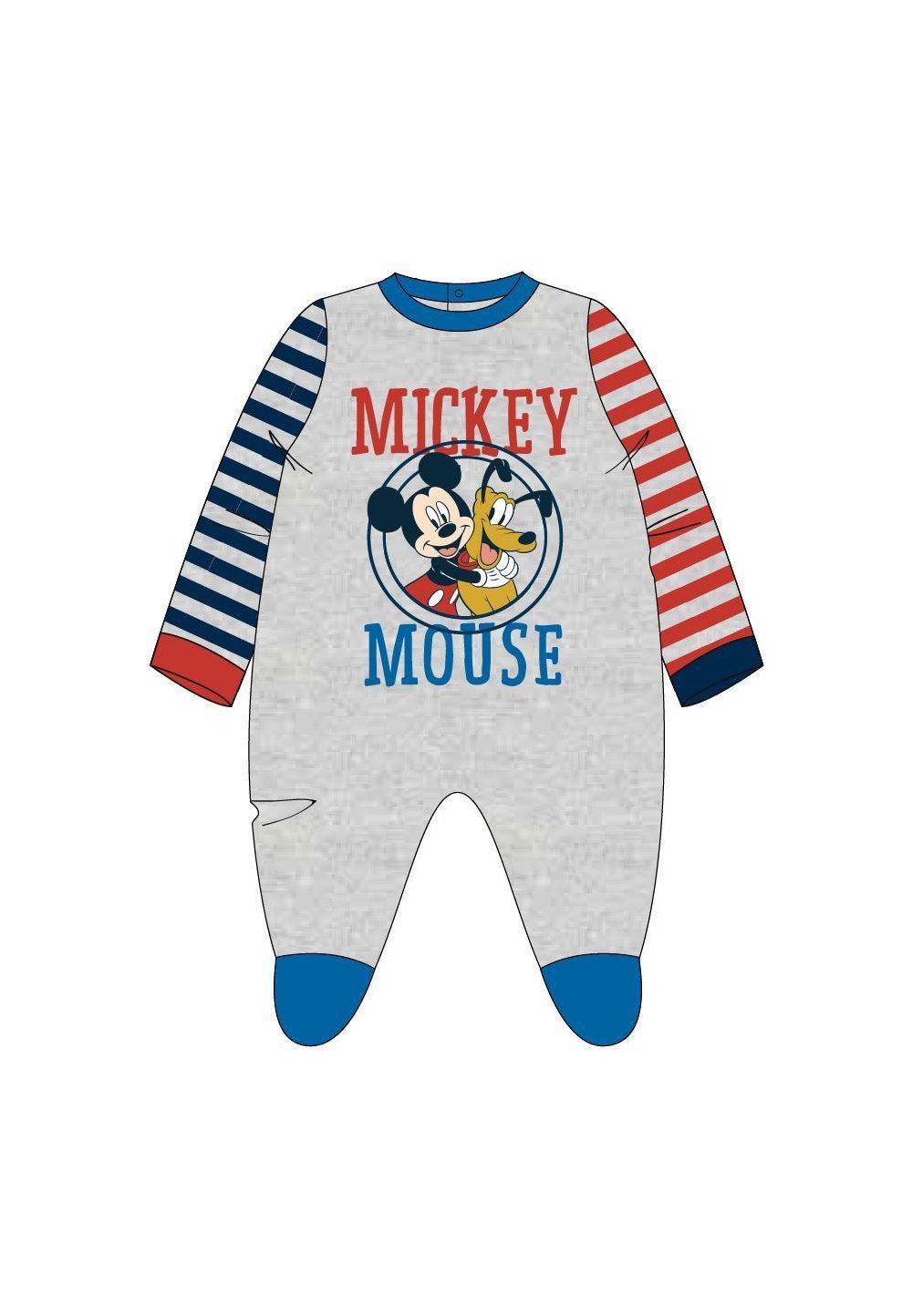 Salopeta gri, Mickey si Pluto